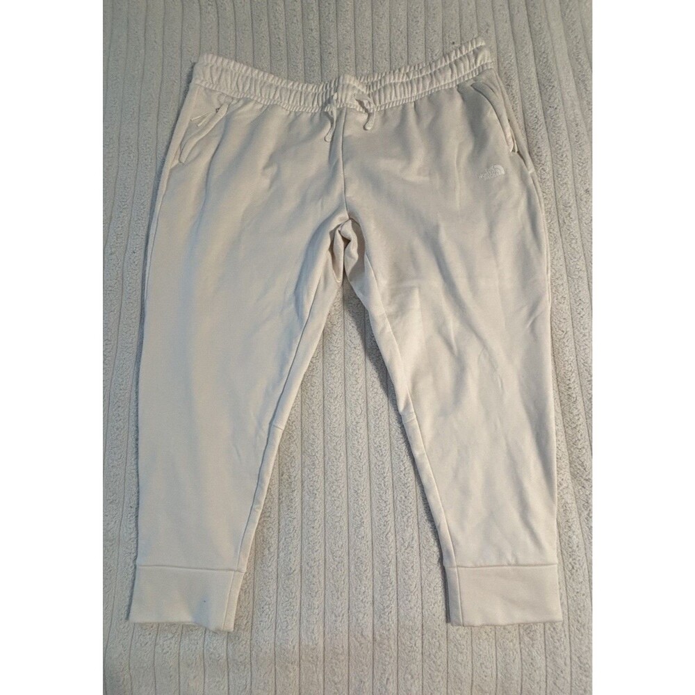 The North Face Canyon Joggers Women’s 3XL White Elastic waist Cinched Sweatpants